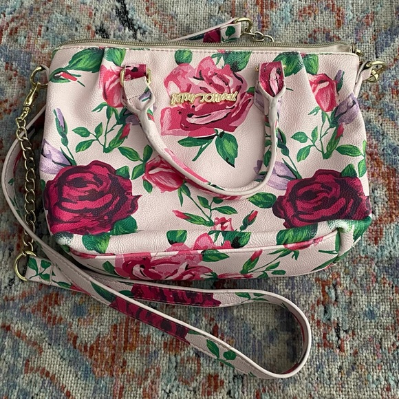 Betsey Johnson Handbags - Betsey Johnson Floral purse